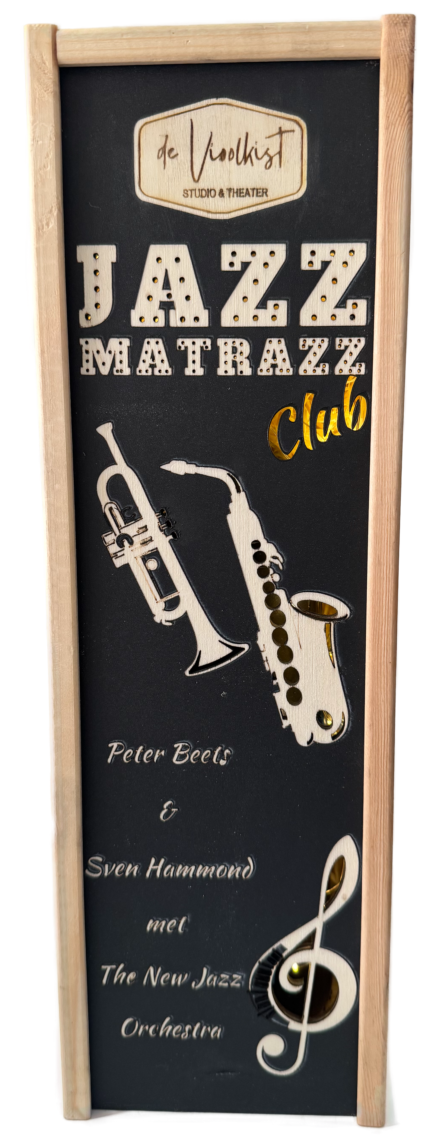 Wijnkistje JAZZ MATRAZZ - De Vioolkist