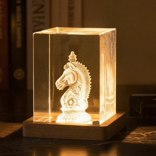 LED Lichtbase van Hout – Perfecte aanvulling voor K9 Kristal