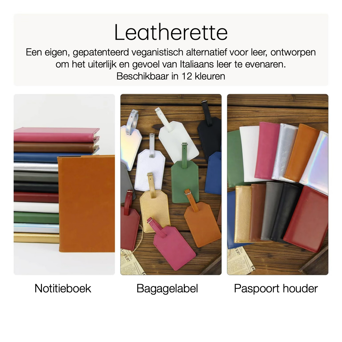 Luxe LaseretteⓇ Paspoorthouder Marine Blauw (inclusief graveren!)