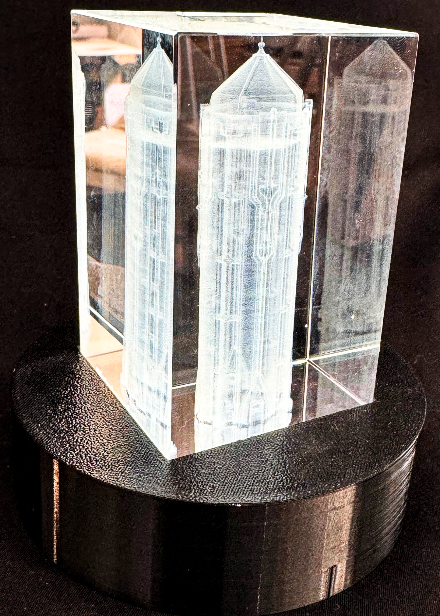 WVA-Startturm aus 3D-Kristall – 50 x 50 x 80 mm