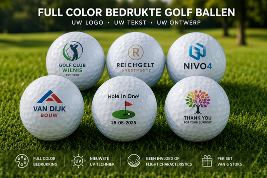 Full Color Printed Golf Balls – From just 6 pieces