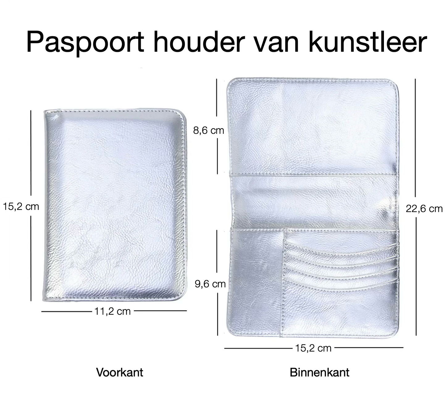 Luxe LaseretteⓇ Paspoorthouder Bruin (inclusief graveren!)