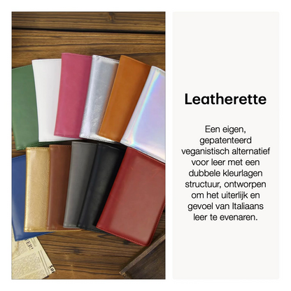 Luxe LaseretteⓇ Paspoorthouder Bruin (inclusief graveren!)