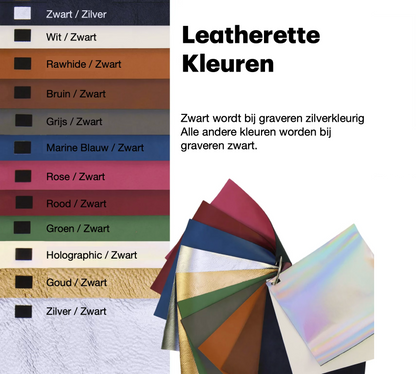Luxe LaseretteⓇ Paspoorthouder Bruin (inclusief graveren!)