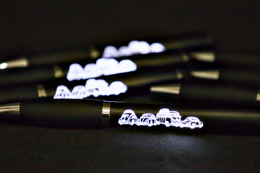 VW LED Pen met Gegraveerd Volkswagens – Lichtgevende Balpen
