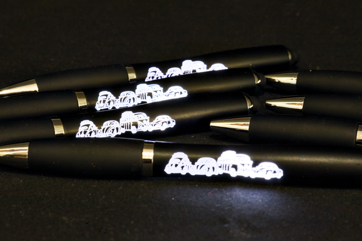 VW LED Pen met Gegraveerd Volkswagens – Lichtgevende Balpen