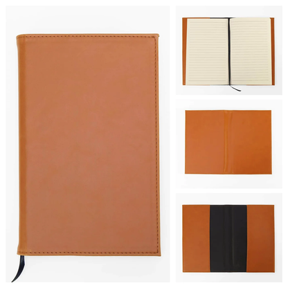 LaseretteⓇ Luxe Notitieboek Rawhide (inclusief graveren naam en logo!)