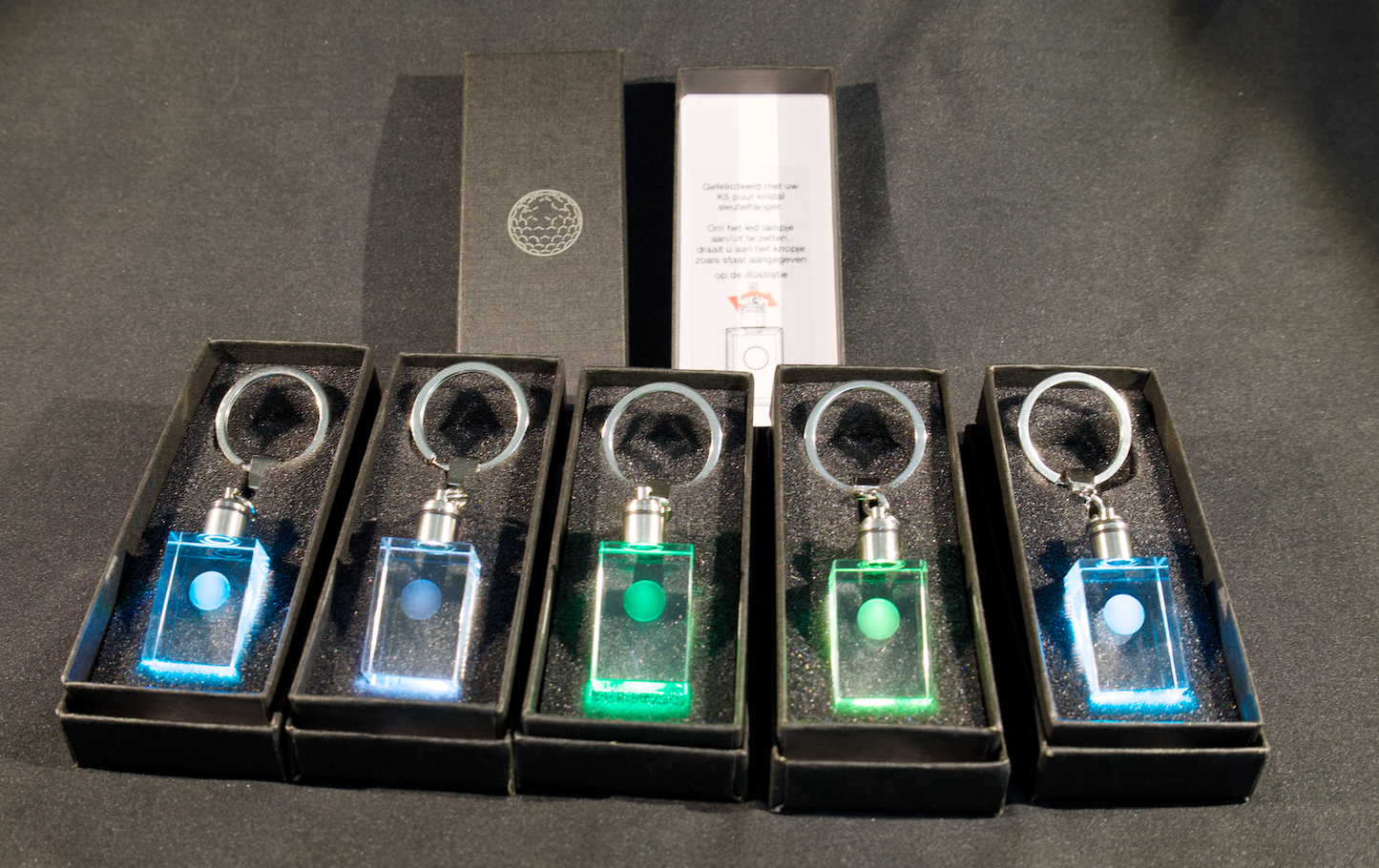 LED Sleutelhanger Golf, Gepersonaliseerd met Jouw Naam