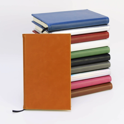 LaseretteⓇ Luxe Notitieboek Wit (inclusief graveren naam en logo!)