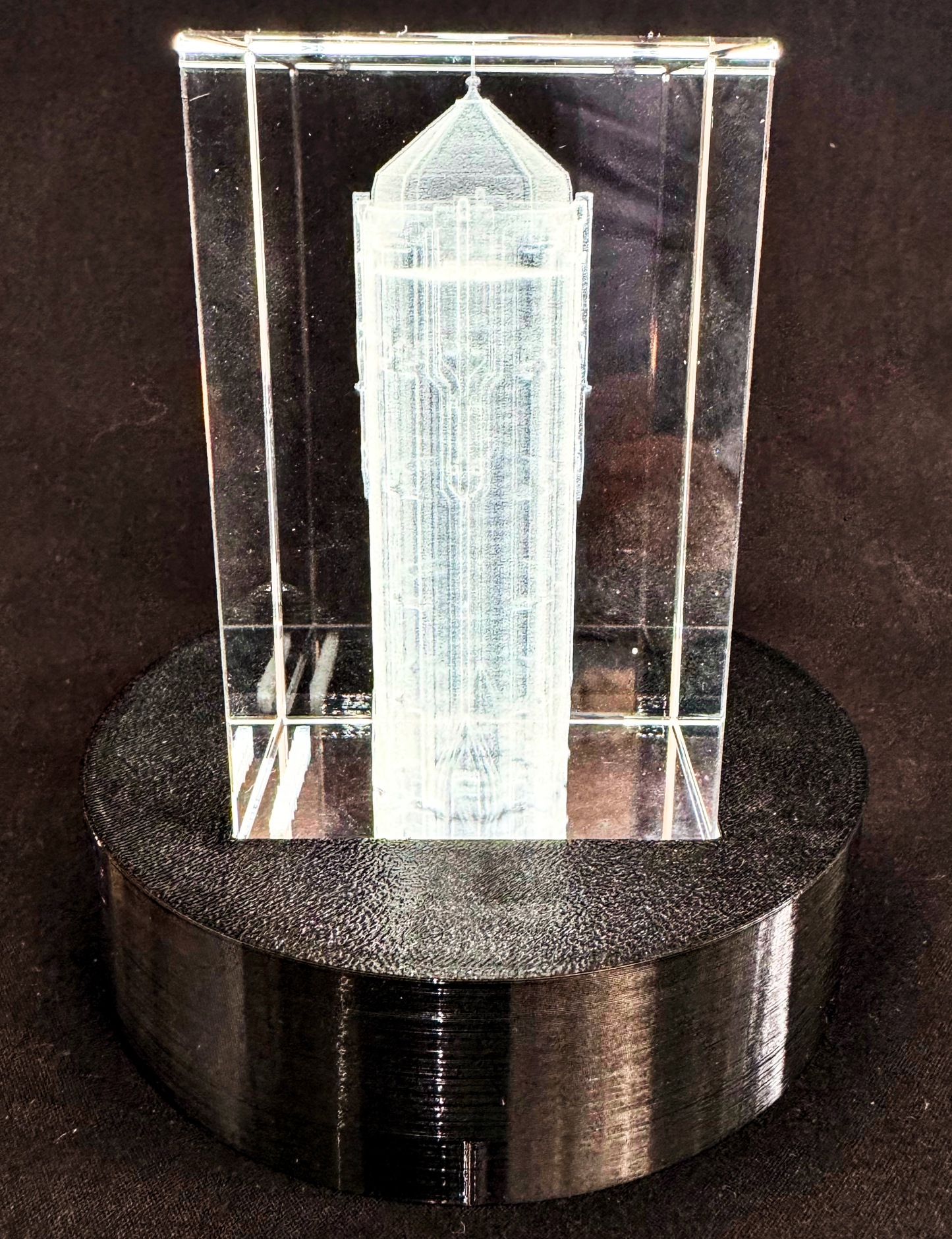 WVA-Startturm aus 3D-Kristall – 50 x 50 x 80 mm
