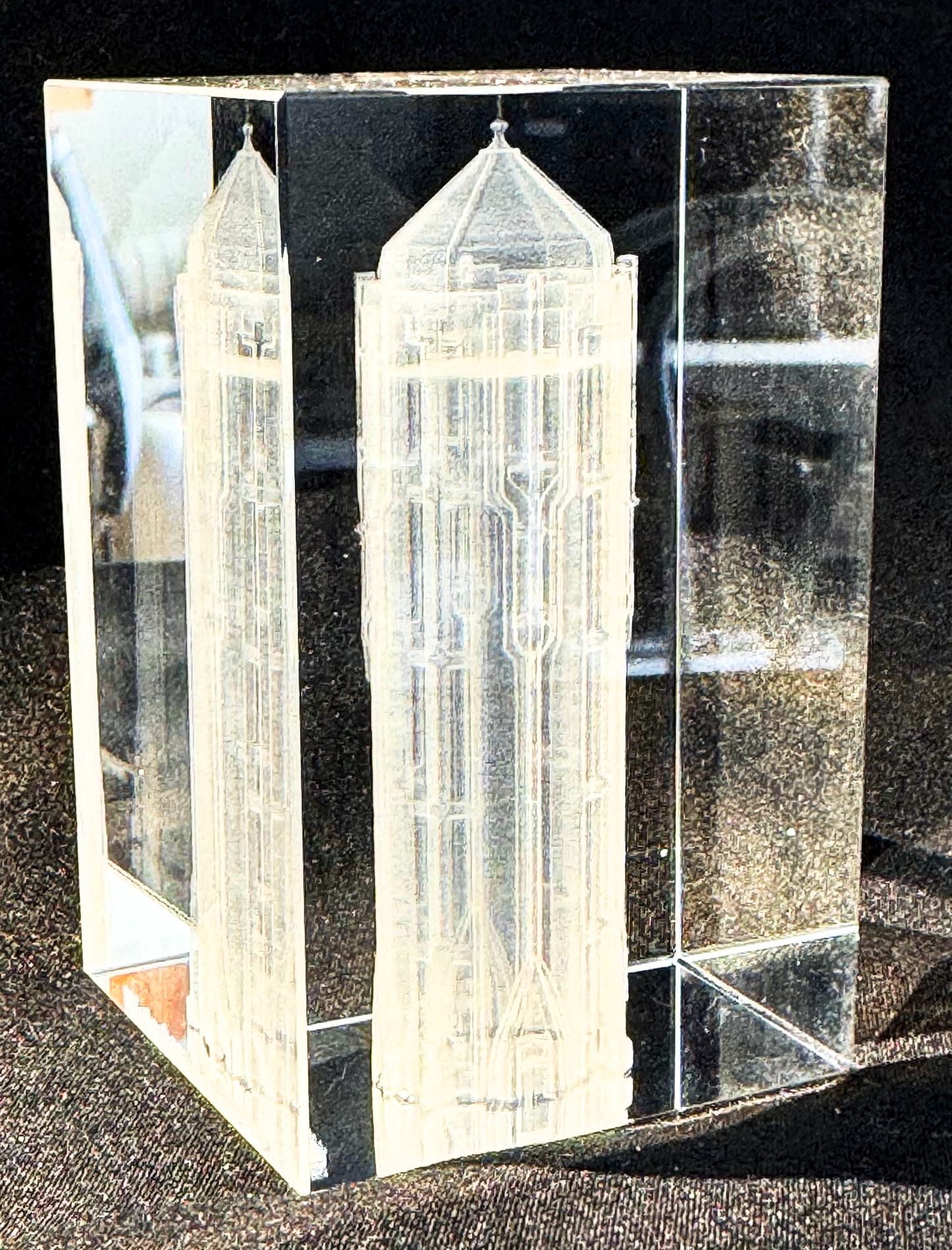 WVA-Startturm aus 3D-Kristall – 50 x 50 x 80 mm