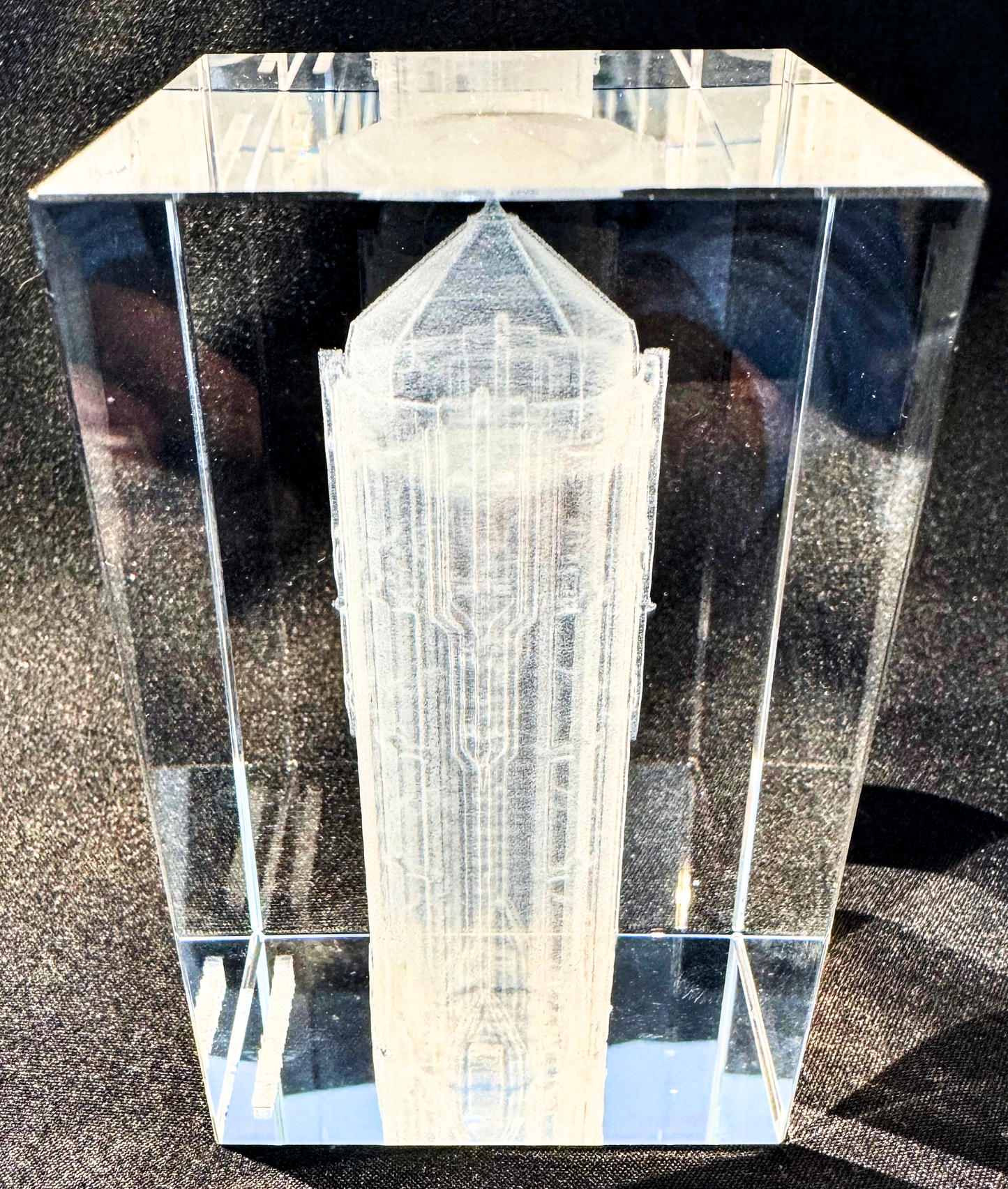 WVA-Startturm aus 3D-Kristall – 50 x 50 x 80 mm