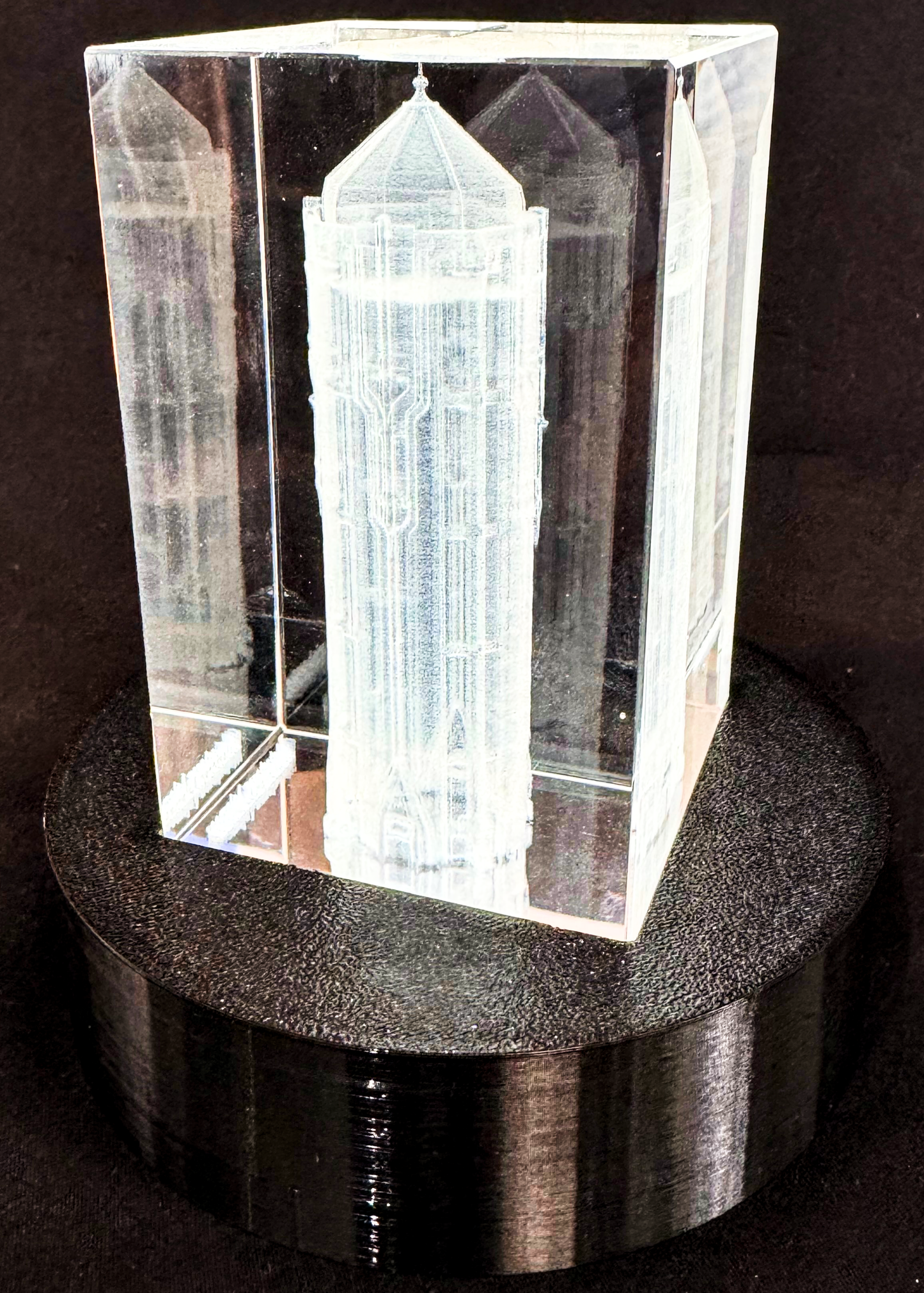 WVA-Startturm aus 3D-Kristall – 50 x 50 x 80 mm